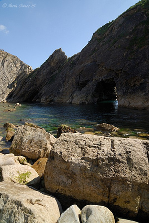Rocks and Door at Stair Hole
