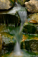 Waterfall and Pebble