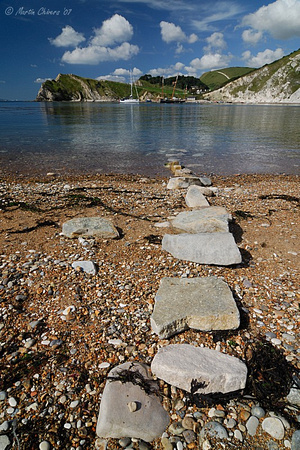 Stepping Stones at Lulworth Cove