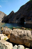 Rocks and Small Door at Stair Hole